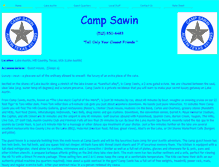 Tablet Screenshot of campsawin.com